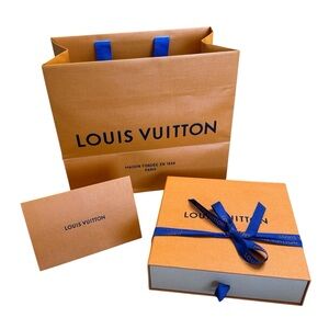 LOUIS VUITTON Gift Box with Gift Bag
